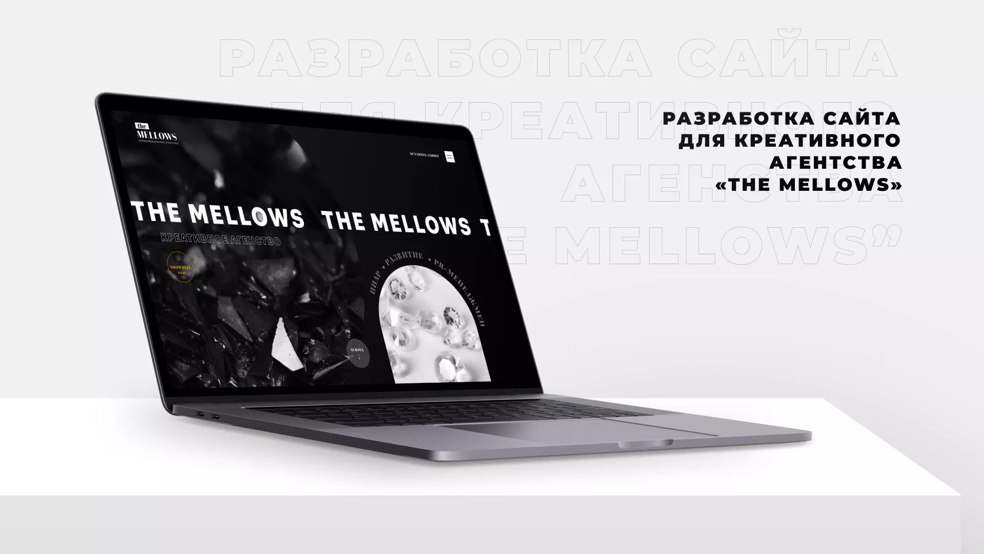 Разработка сайта креативного агентства «The Mellows» в Городовиковске